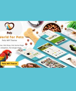 Pet World  -  Dog Care & Pet Shop WordPress Theme