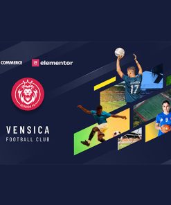 Vensica  -  Football Club Manager Elementor Theme